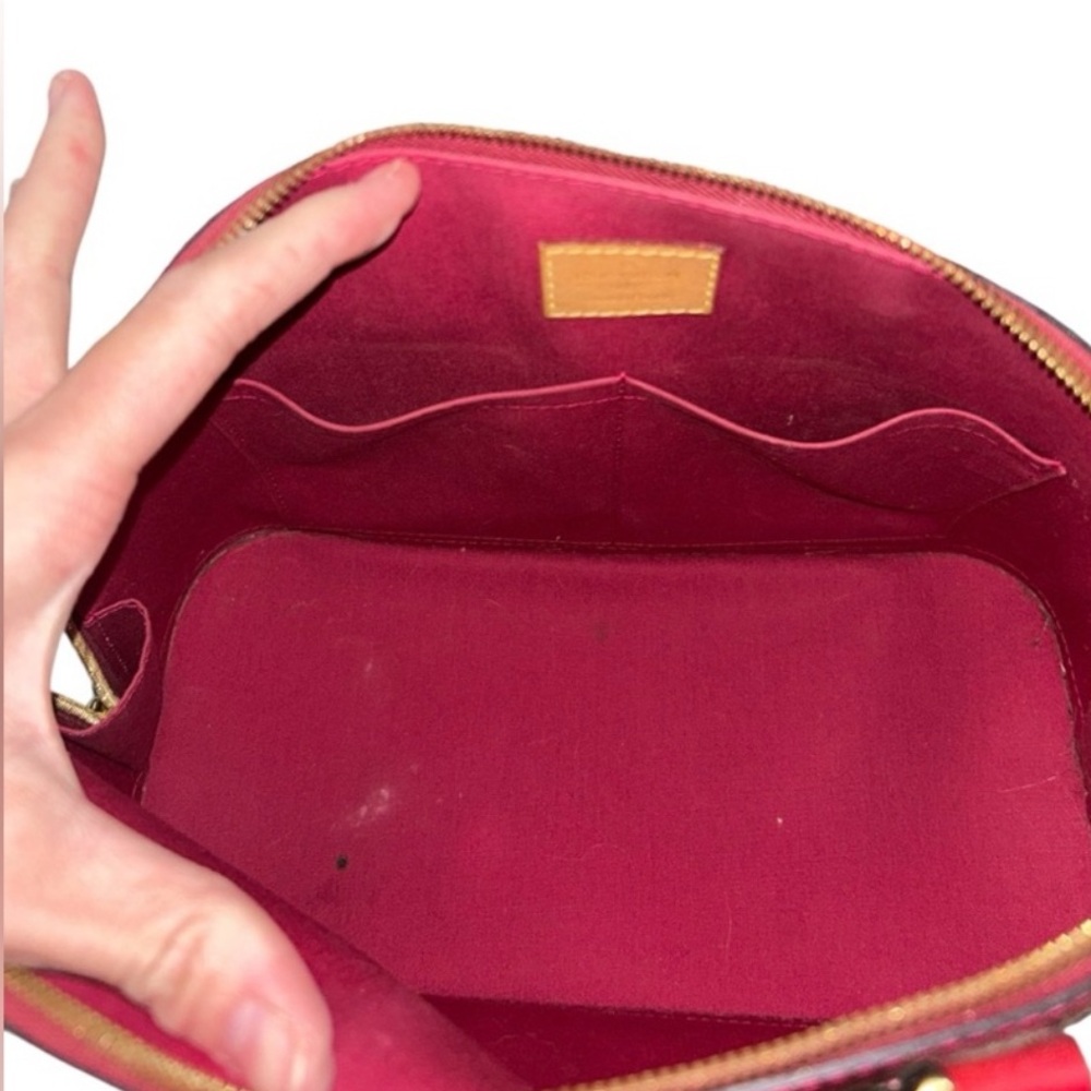 Authentic LOUIS VUITTON Vernis Alma PM - Picture 9 of 9